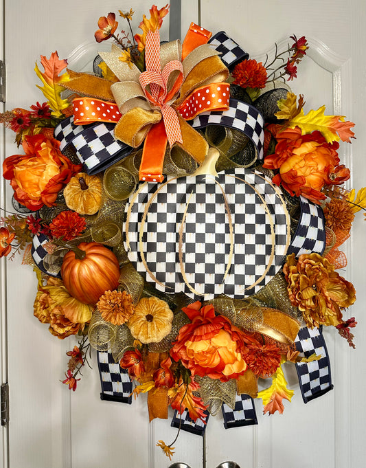 Fall MC inspired wreath